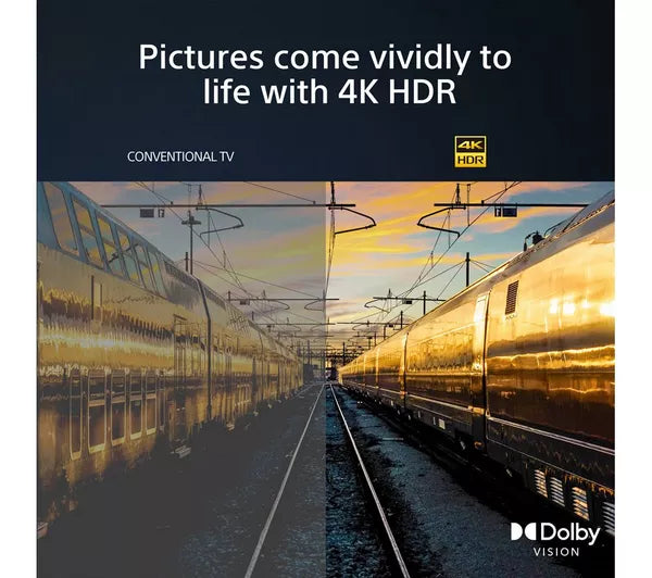 Sony X75WL Bravia 50" 4K Ultra HD HDR Smart TV | KD50X75WLPU