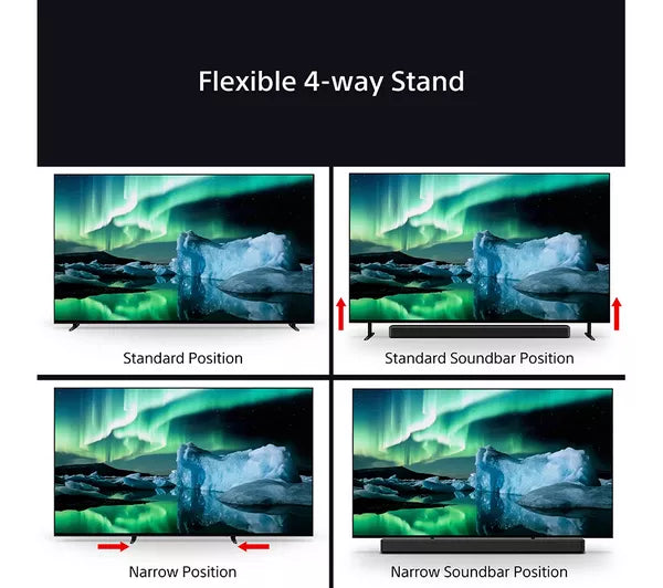 Sony XR80 55" Bravia 8 4K Ultra HD HDR OLED Smart TV (2024) | K55XR80PU