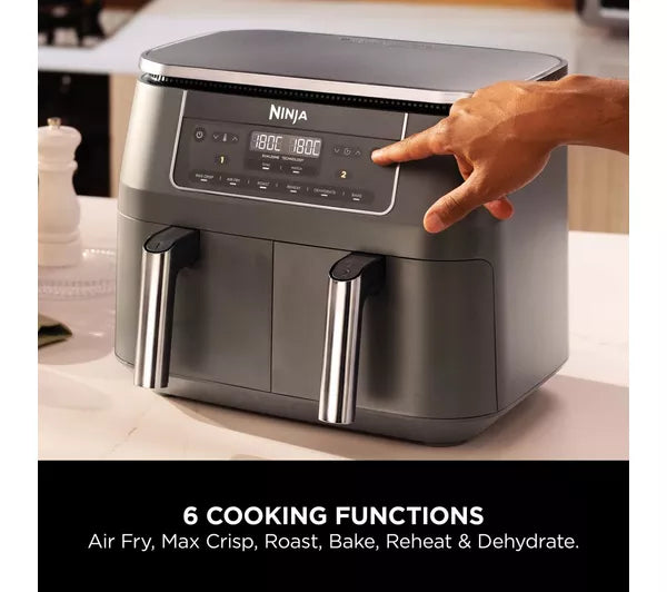 Ninja 6-in-1 Dual Zone 7.6L Air Fryer | DZ300UK