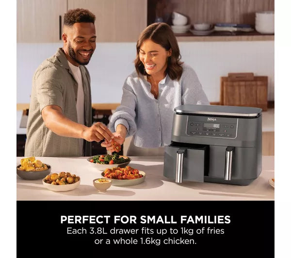 Ninja 6-in-1 Dual Zone 7.6L Air Fryer | DZ300UK