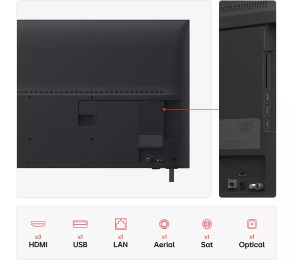 LG 55" 4K UHD Smart TV | 55UA75006LA.AEK