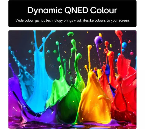 LG QNED82 43" QNED AI 4K HDR Smart TV 2025 | 43QNED82A6B.AEK