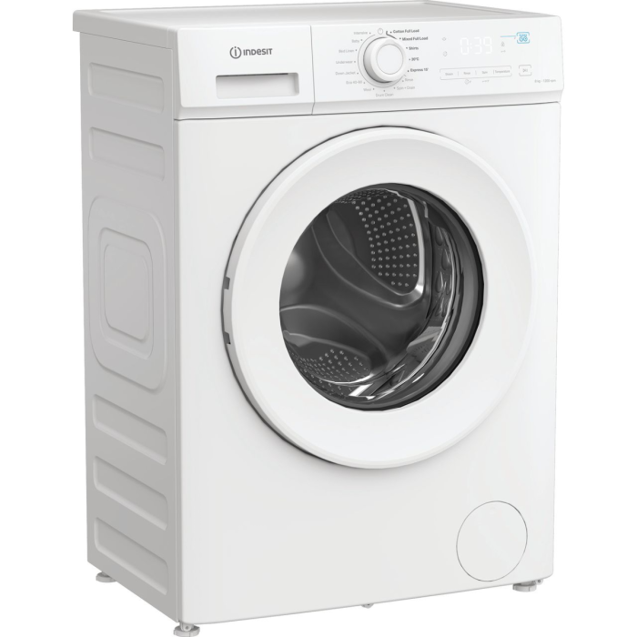 Indesit MyTime Washing Machine 8kg 1400rpm White | IM864MYTIMEUK