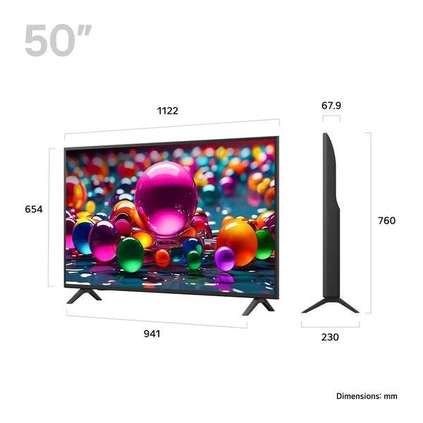 LG 50" 4K UHD Smart TV | 50UA75006LA.AEK