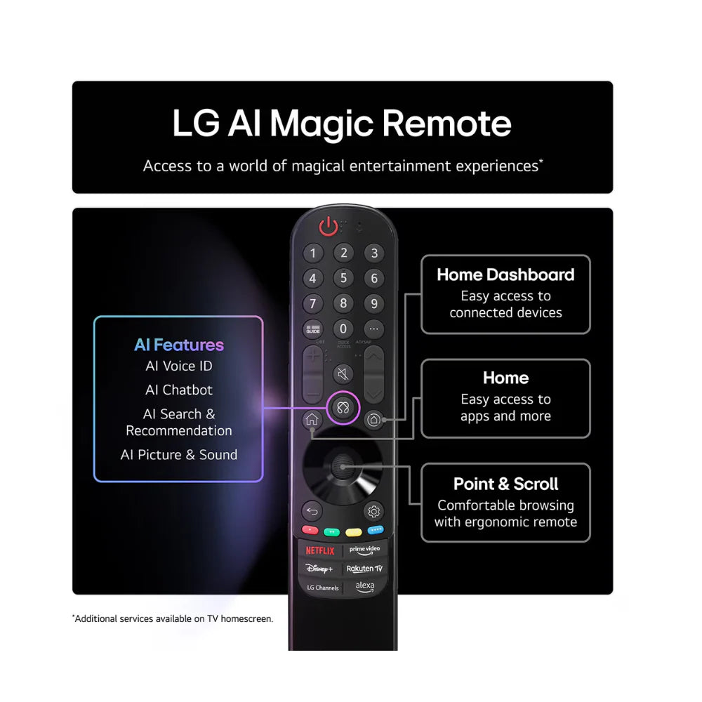 LG 65″ OLED Evo AI C5 4K Smart TV | OLED65C54LA.AEK