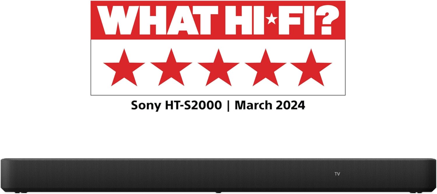 Sony 3.1ch Wireless Bluetooth Soundbar | HTS2000.CEK