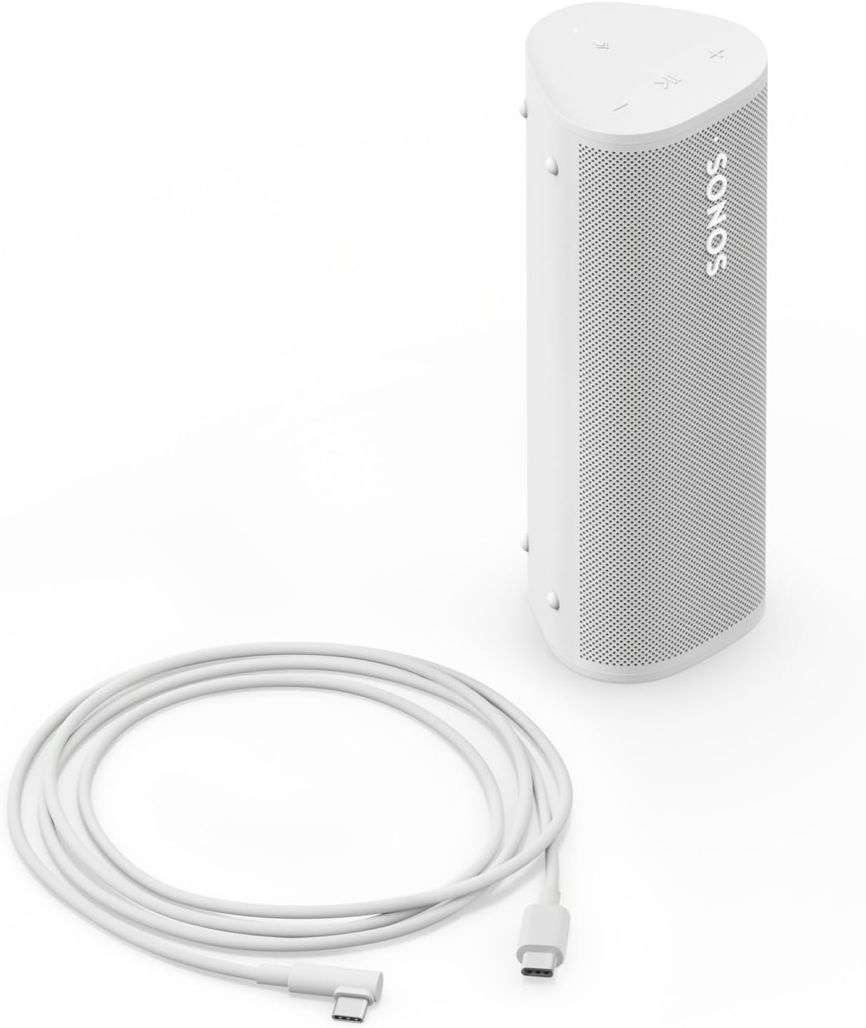 Sonos Roam 2 Portable Waterproof Bluetooth Speaker White | ROAM2R21