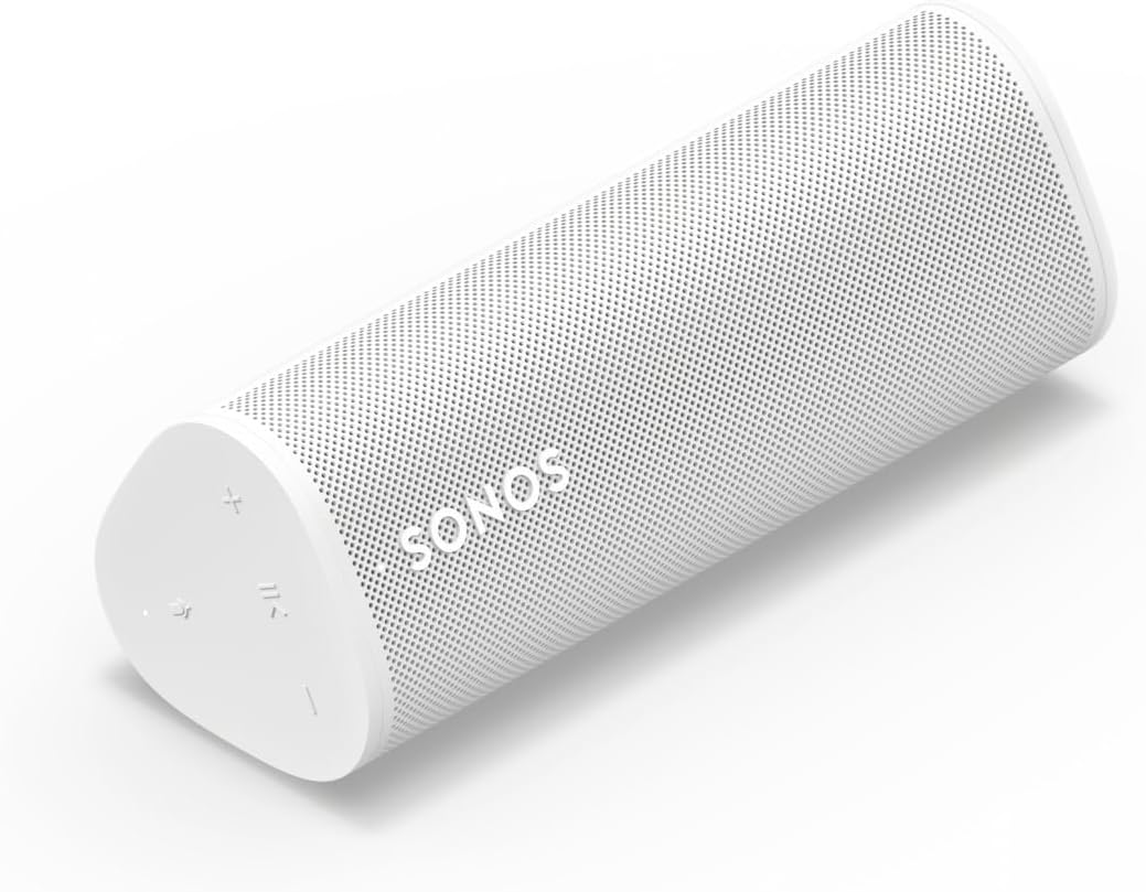 Sonos Roam 2 Portable Waterproof Bluetooth Speaker White | ROAM2R21