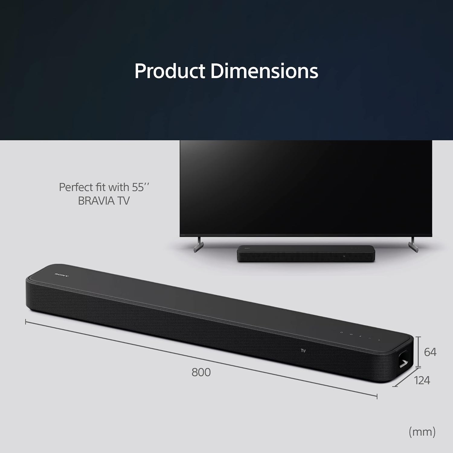 Sony 3.1ch Wireless Bluetooth Soundbar | HTS2000.CEK