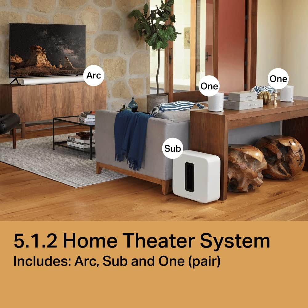 Sonos ARC Soundbar White  | ARCG1UK1