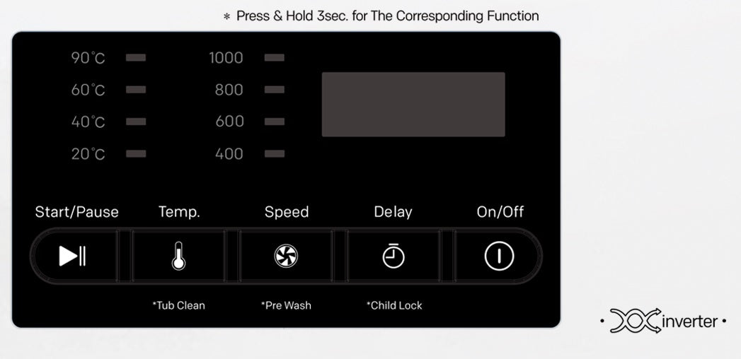 PowerPoint 8kg 1400rpm A Rated Washing Machine | P35148SKW-A