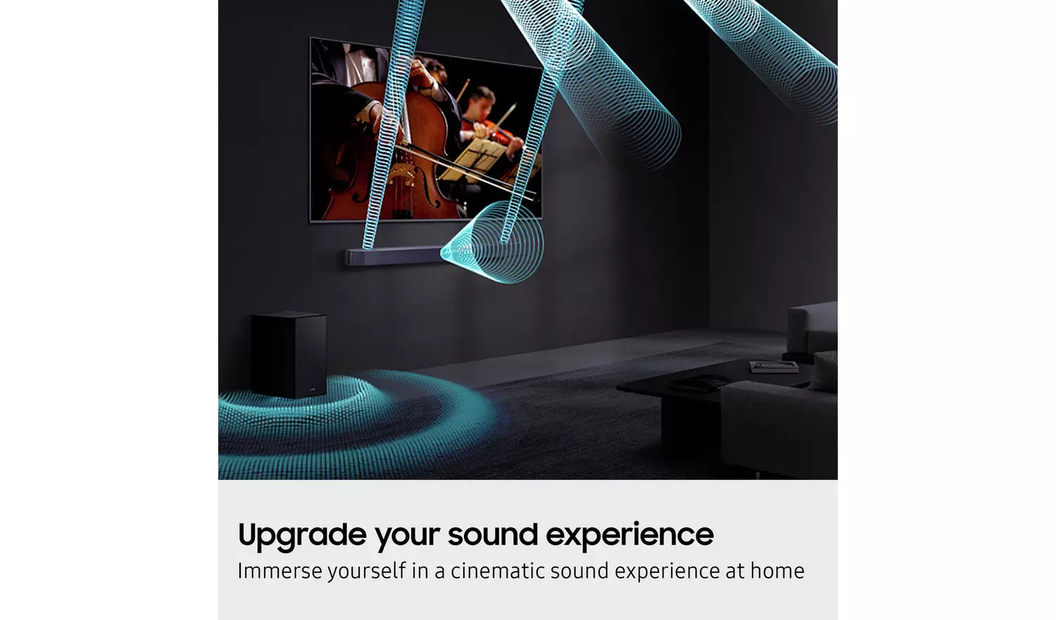 Samsung Q Series Soundbar Black | HW-Q600F/XU