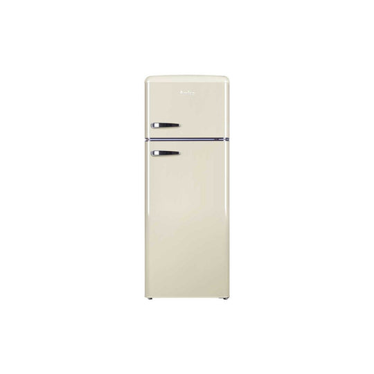 Amica 55cm Freestanding Retro 30/70 Fridge Freezer Cream | FDR2213C