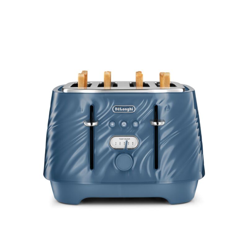DeLonghi Ballerina Set 4 Slice Toaster Blue | CTDS4003.BL