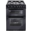 NordMende FS 60cm Twin Cavity LPG Gas Cooker Black l CTG62LPGBK