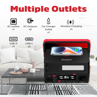 Energizer Portable Power Station 293Wh | PPS300W2FUK