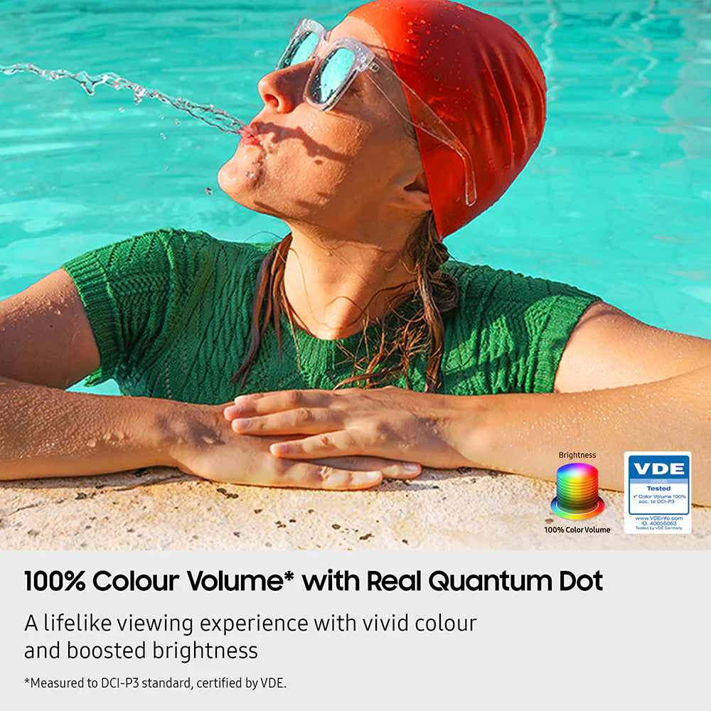 Samsung QEF1 50" 4K HDR QLED Smart TV (2025) | QE50QEF1AUXXU