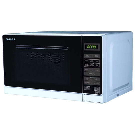 Sharp White Microwave 20 Litre 800 Watt | R272WM