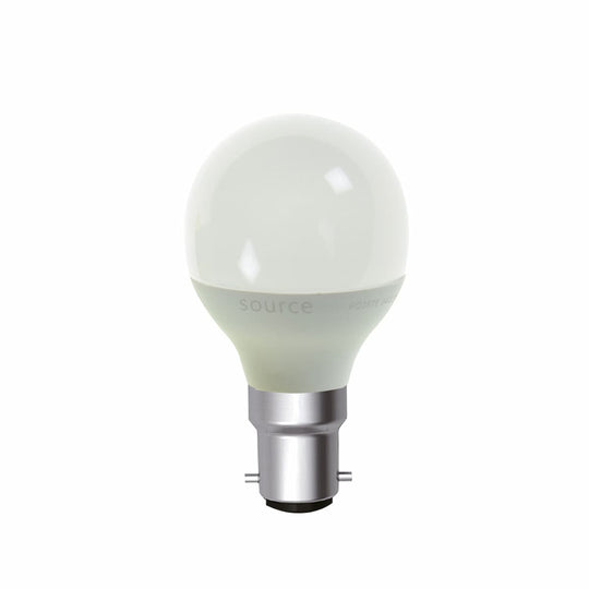 Source LED Golf Ball Lamp B15D (Warm White) 4.9w, 2700K