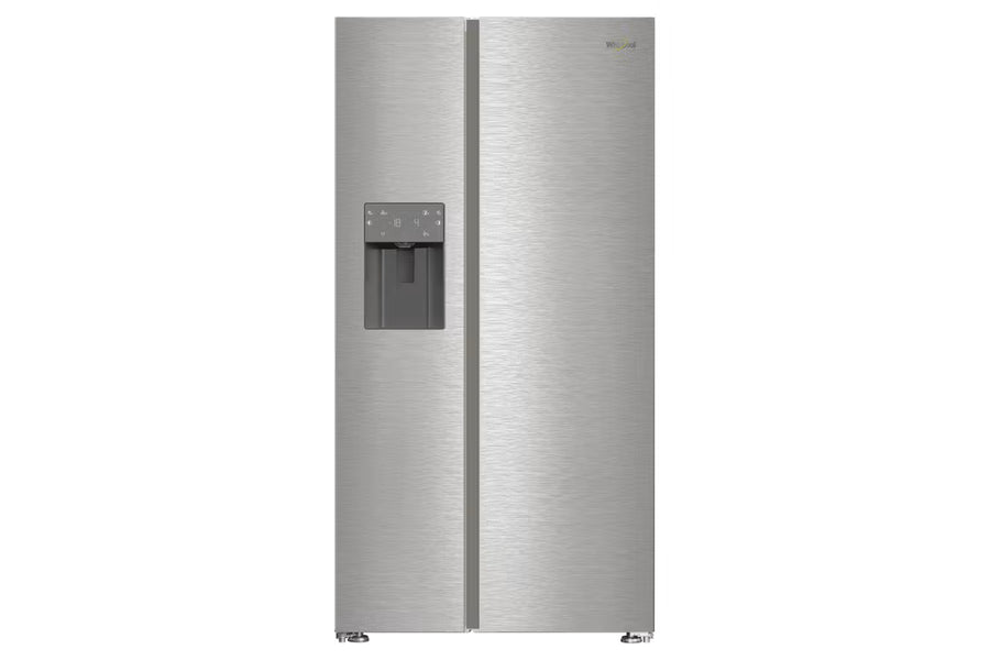 Whirlpool Freestanding American Fridge Freezer Stainless Steel | WHG26573WX4UK