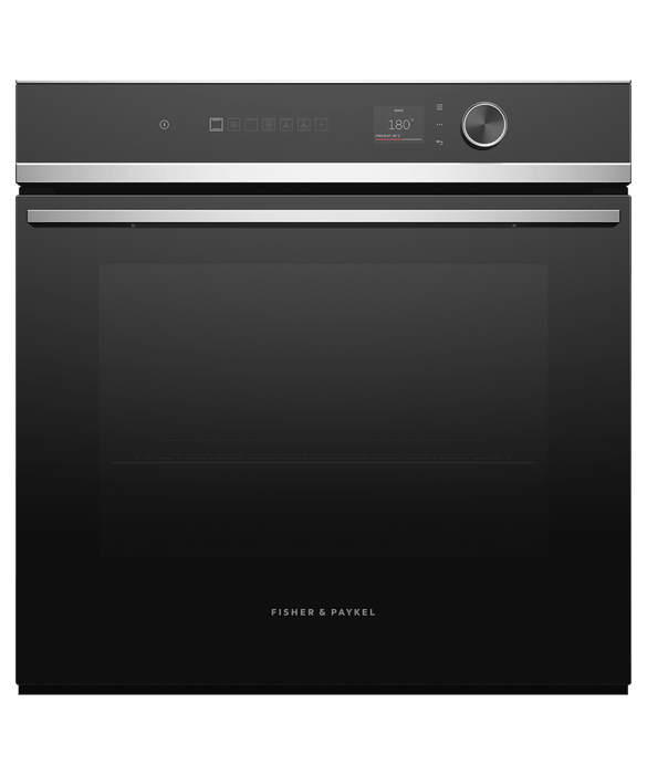 Fisher & Paykel Series 7 Contemporary Pyrolytic Built-in Oven 9 Function Stainless Steel | OB60SD9PLX1