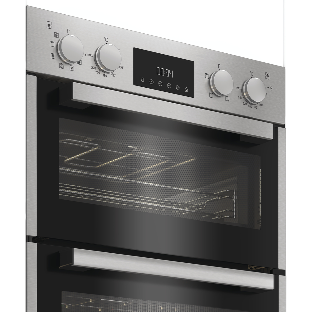 Hotpoint Built-in Electric Double Oven Inox | DIH82DIX