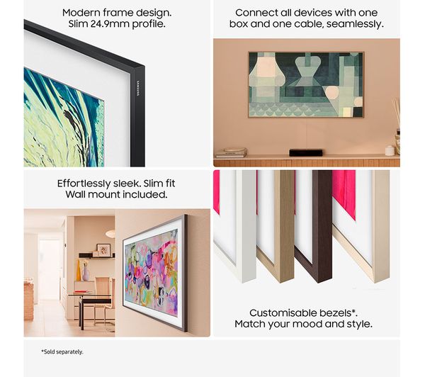 Samsung 50" The Frame QLED 4K Smart TV | QE50LS03FAUXXU