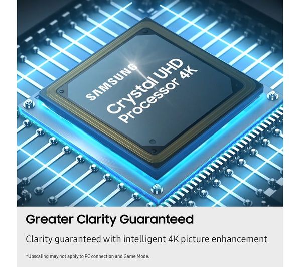 Samsung U8000F 43" Crystal UHD Smart TV (2025) | UE43U8000FKXXU