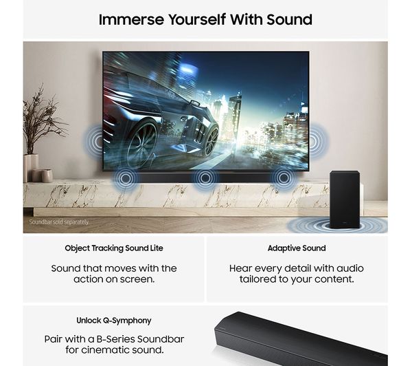 Samsung U8000F 43" Crystal UHD Smart TV (2025) | UE43U8000FKXXU