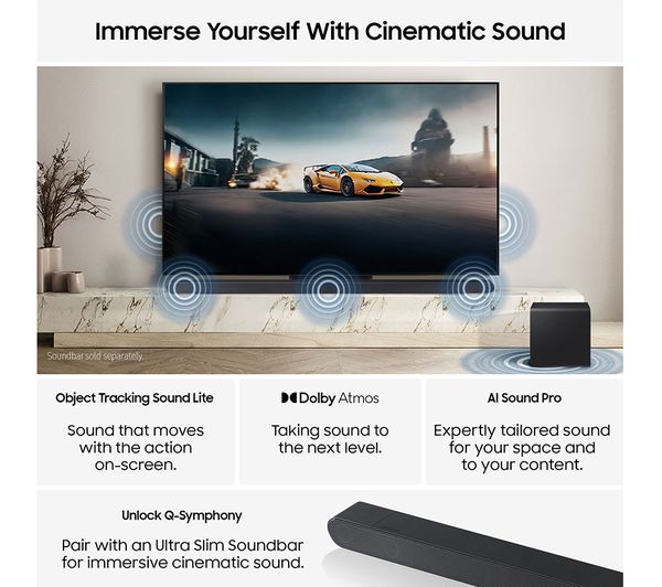 Samsung S90F 65" 4K OLED Smart TV (2025) | QE65S90FATXXU
