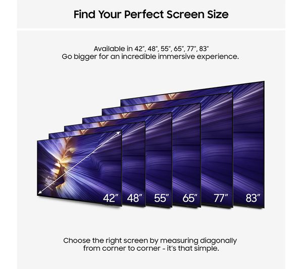 Samsung S90F 65" 4K OLED Smart TV (2025) | QE65S90FATXXU