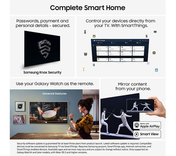 Samsung U8000F 50" Crystal UHD Smart TV (2025) | UE50U8000FKXXU