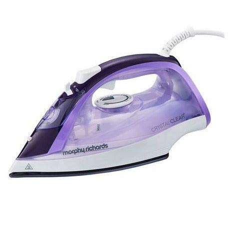 Morphy Richards 2400W Crystal Clear Amethyst Steam Iron Purple | 300301