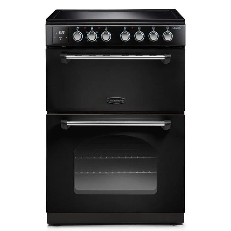 Rangemaster Classic 60cm Induction Cooker Black & Chrome | CLA60EIBL/C