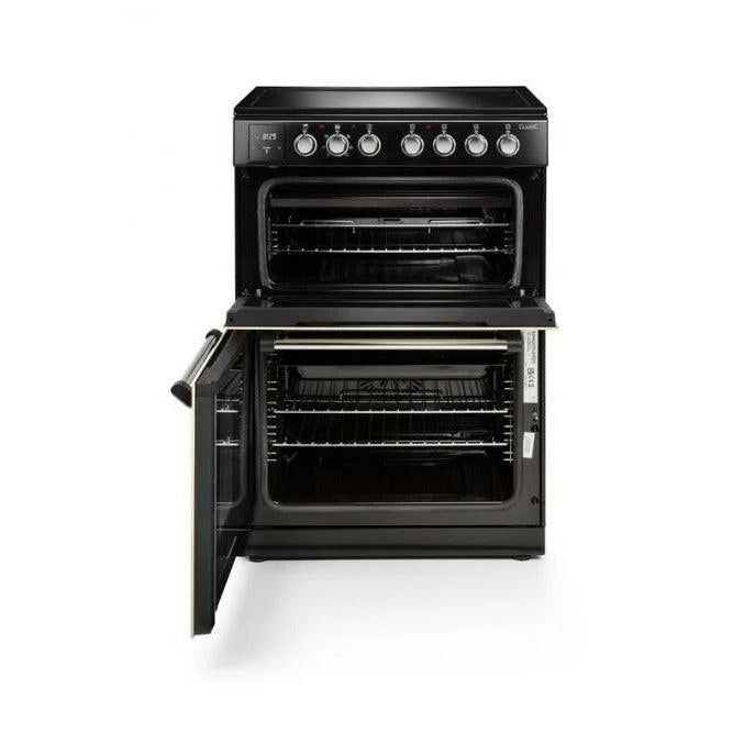 Rangemaster Classic 60cm Induction Cooker Black & Chrome | CLA60EIBL/C