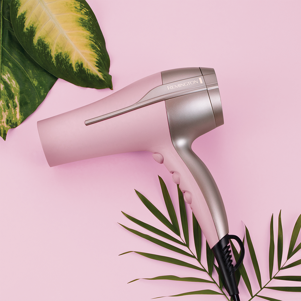 Remington Coconut Smooth Hairdryer Pink | D5901