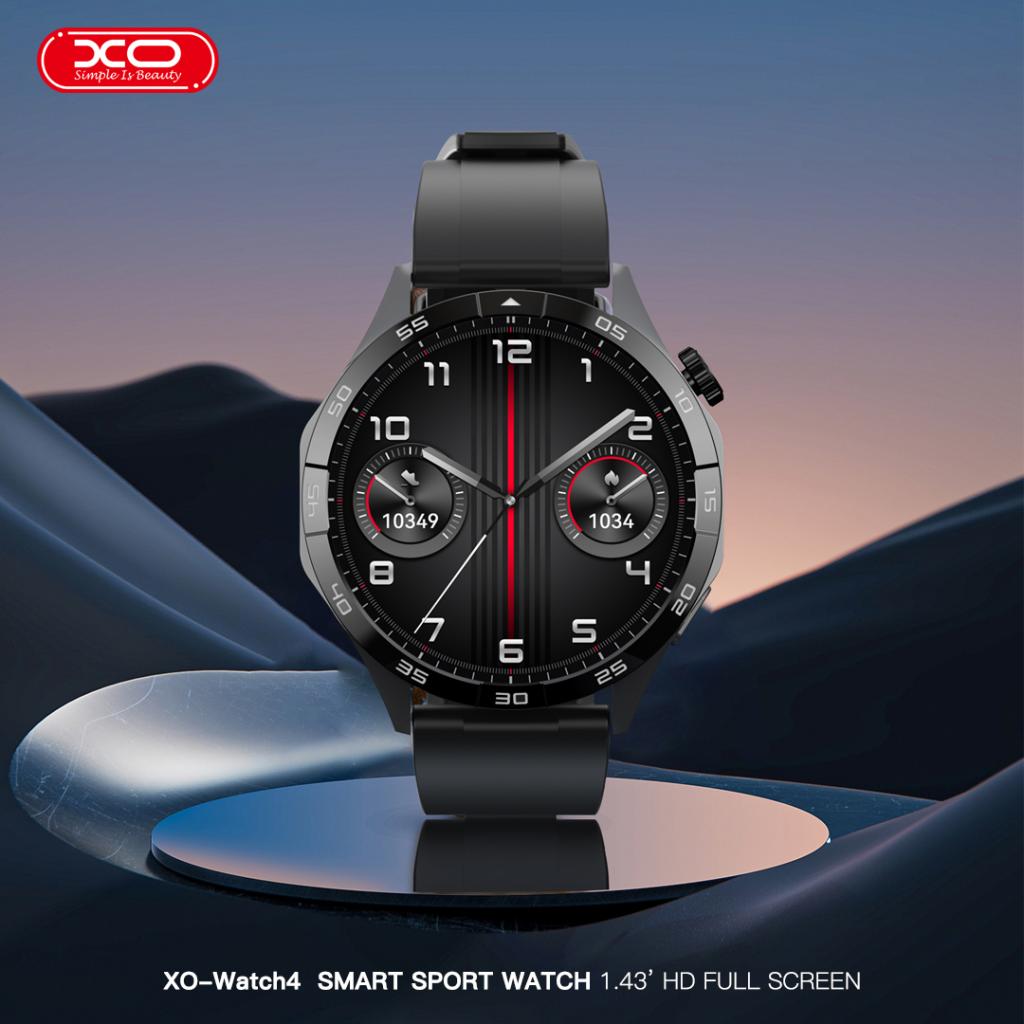 XO Watch 4 Sports Smart Watch Black | XO-WATCH4B