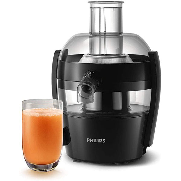 Philips HR1832/01 Viva Collection Compact Juicer, 1.5 Litre, 500 Watt - Black