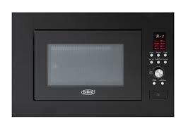 BELLING BIM60BLK 900 WATT BLACK BUILT IN MICROWAVE