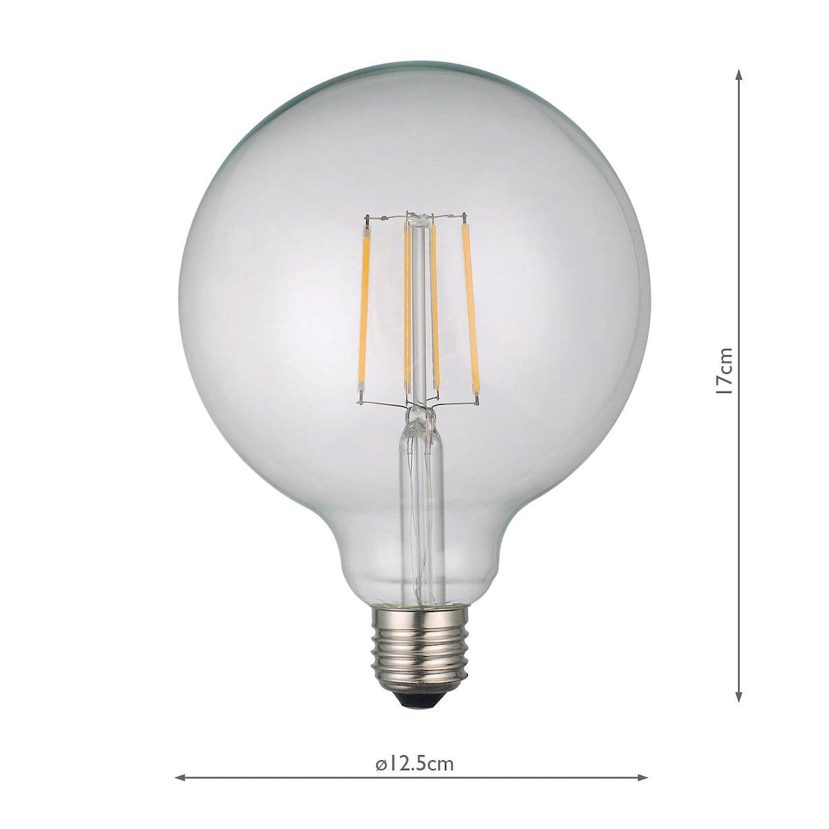 E27 LED Large Globe Filament Lamp - Peter Murphy Lighting & Electrical Ltd
