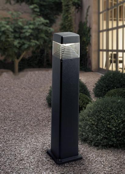 ESTER 800 BOLLARD BLACK
