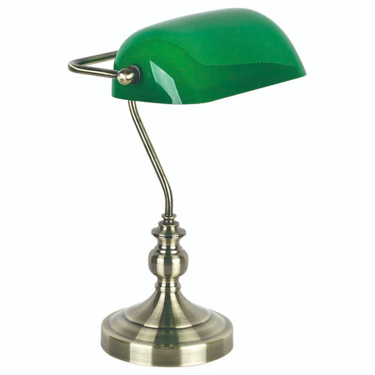 GREEN EXECUTIVE TABLE LAMP |TL/BANKER