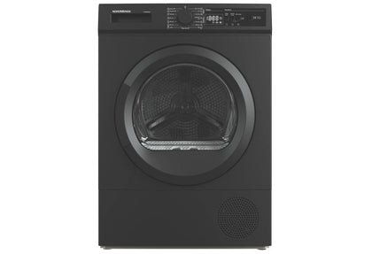 NordMende 8kg Heat Pump Tumble Dryer Dark Inox | TDHPE80DIX