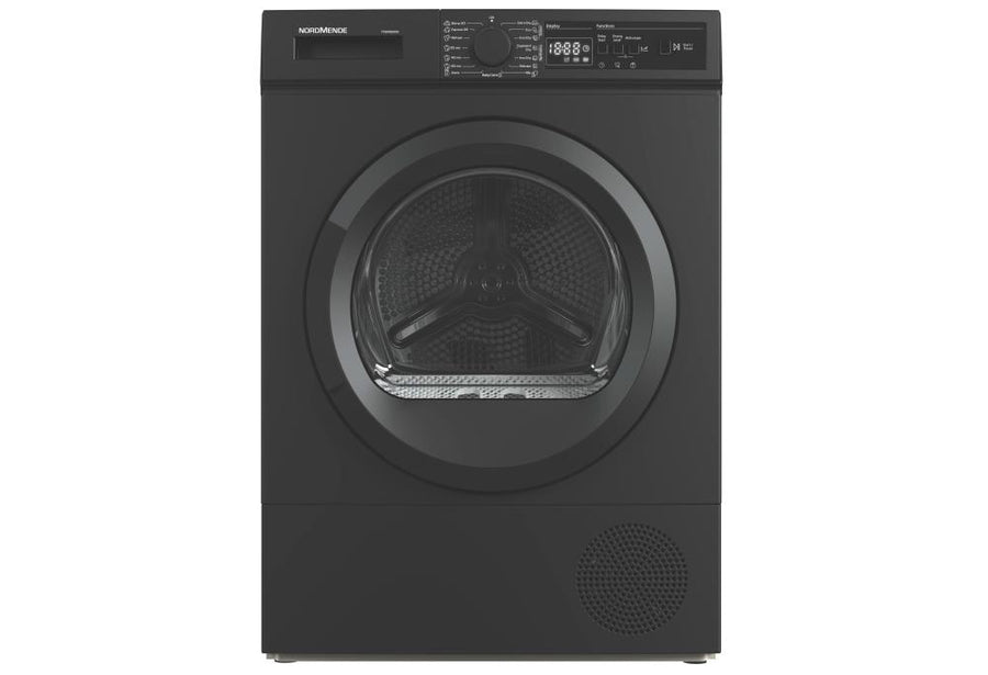 NordMende 8kg Heat Pump Tumble Dryer Dark Inox | TDHPE80DIX