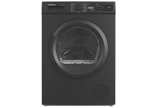 NordMende 8kg Heat Pump Tumble Dryer Dark Inox | TDHPE80DIX