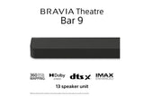 Sony BRAVIA Theatre Bar 9 Dolby Atmos Soundbar 13 Speakers With Wi-Fi | HT-A9000 thumbnail 3