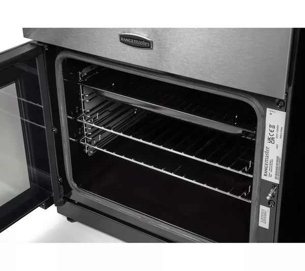 Rangemaster Professional+ 60cm Induction Cooker Stainless Steel  | PROPL60EISS/C