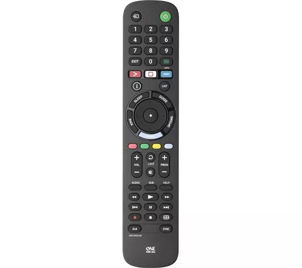 One For All Sony TV Replacement Remote Control l URC4912