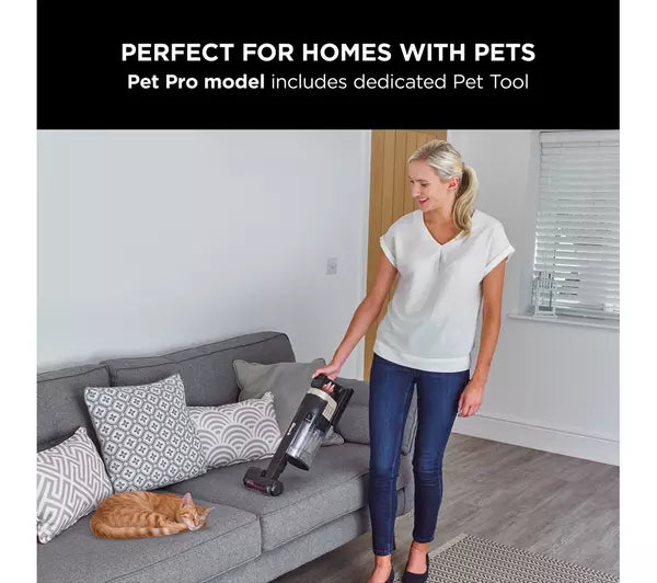 Shark Stratos Anti Hair Wrap Plus Pet Pro Cordless Vacuum [Single Battery] IZ400UKT