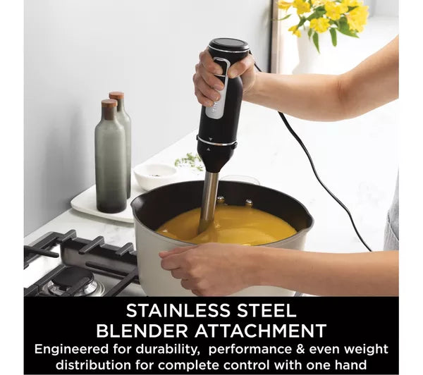 Ninja Foodi 3-in-1 Hand Blender, Mixer & Chopper | CI100UK